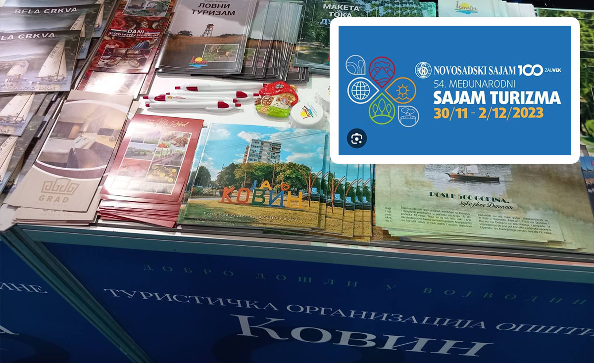 Туристичка организација општине Ковин на 54. Међународном сајму туризма у Новом Саду